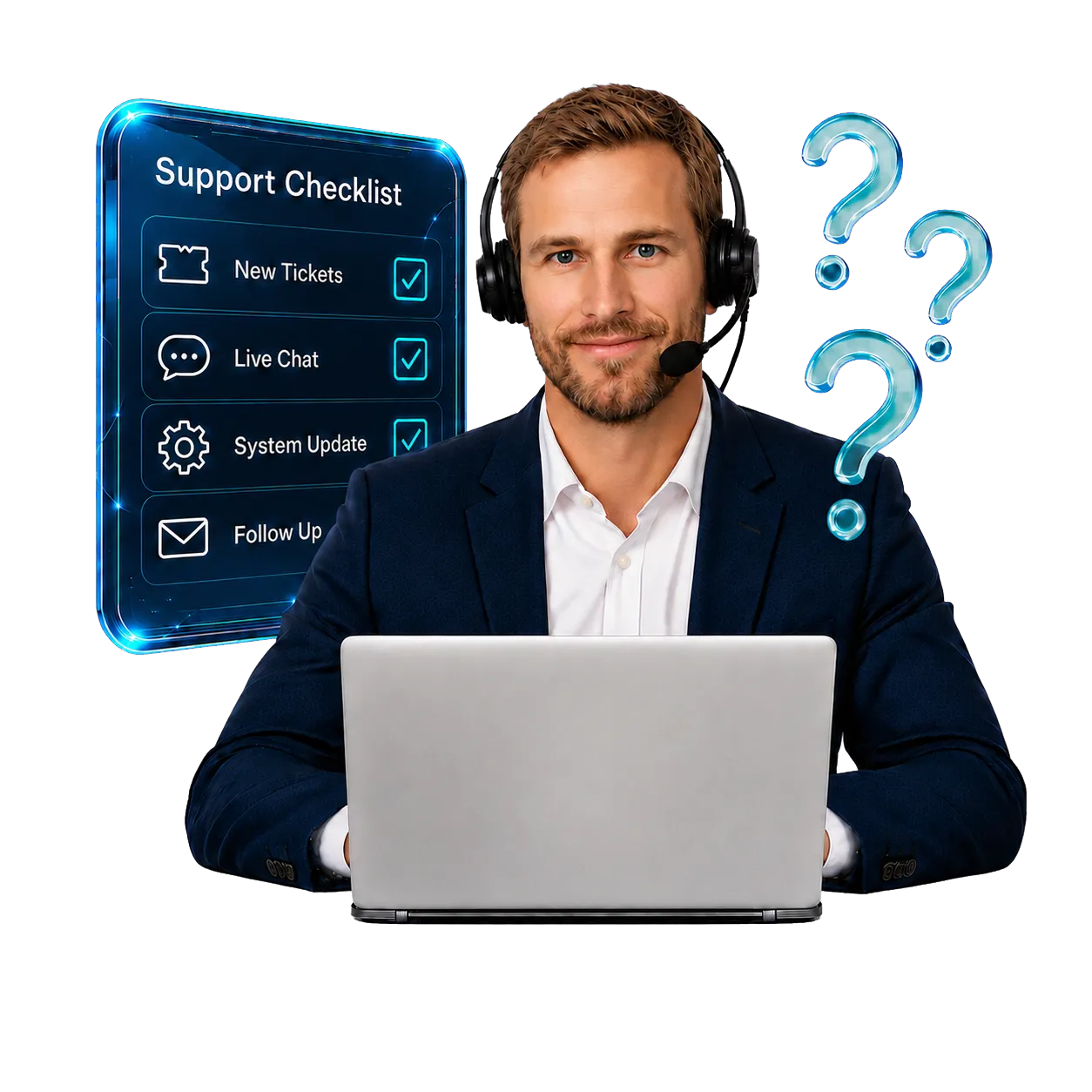Nordic IPTV support specialist with support checklist
